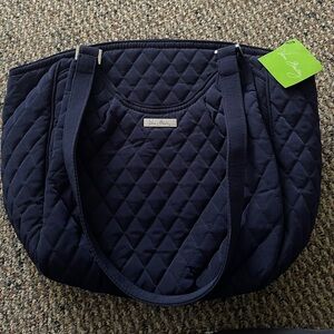 Vera Bradley Glenna classic navy purse new with tags